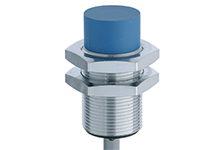 Contrinex Inductive Sensor, M18 Housing, 20mm Operating Distance, Non-embeddable, NPN, NC, 2m 3-wire PVC Cable, 36mm Housing Length