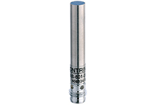 Contrinex Inductive Sensor, 6.5mm Diameter Smooth Housing, 1.5mm Operating Distance, Embeddable, NPN, NO, 3-pin M8 Connector, 45mm Housing Length
