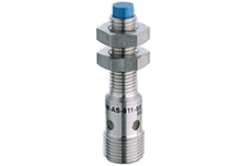 Contrinex Inductive Sensor, M8 Housing, 2.5mm Operating Distance, Non-embeddable, NPN, NO, 4-pin M12 Connector, 45mm Housing Length
