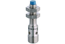 Contrinex Inductive Sensor, M8 Housing, 2.5mm Operating Distance, Non-embeddable, PNP, NC, 4-pin M12 Connector, 45mm Housing Length