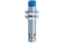 Contrinex Inductive Sensor, M12 Housing, 4mm Operating Distance, Non-embeddable, NPN, NO, 4-pin M12 Connector, 60mm Housing Length