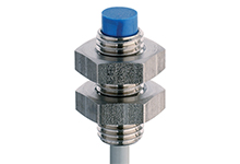 Contrinex Inductive Sensor, M8 Housing, 2.5mm Operating Distance, Non-embeddable, PNP, NC, 2m 3-wire PVC Cable, 22mm Housing Length