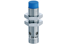 Contrinex Inductive Sensor, M12 Housing, 4mm Operating Distance, Non-embeddable, PNP, NC, 4-pin M12 Connector, 45mm Housing Length