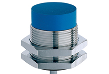 Contrinex Inductive Sensor, M30 Housing, 15mm Operating Distance, Non-embeddable, PNP, NO, 2m 3-wire PVC Cable, 35mm Housing Length