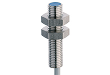 Contrinex Inductive Sensor, M8 Housing, 2mm Operating Distance, Embeddable, NPN, NC, 2m 3-wire PVC Cable, 35mm Housing Length