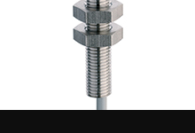 Contrinex Inductive Sensor, M8 Housing, 2mm Operating Distance, Embeddable, PNP, NC, 2m 3-wire PVC Cable, 35mm Housing Length