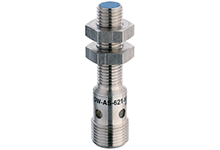 Contrinex Inductive Sensor, M8 Housing, 2mm Operating Distance, Embeddable, NPN, NO, 4-pin M12 Connector, 45mm Housing Length