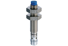 Contrinex Inductive Sensor, M8 Housing, 4mm Operating Distance, Non-embeddable, NPN, NO, 3-pin M8 Connector, 45mm Housing Length