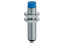 Contrinex Inductive Sensor, M12 Housing, 8mm Operating Distance, Non-embeddable, PNP, NO, 2m 3-wire PVC Cable, 50mm Housing Length