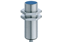 Contrinex Inductive Sensor, M18 Housing, 8mm Operating Distance, Embeddable, NPN, NC, 2m 3-wire PVC Cable, 50mm Housing Length