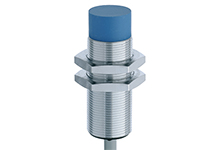 Contrinex Inductive Sensor, M18 Housing, 12mm Operating Distance, Non-embeddable, PNP, NO, 2m 3-wire PVC Cable, 50mm Housing Length