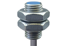 Contrinex Inductive Sensor, M8 Housing, 2mm Operating Distance, Embeddable, NPN, NC, 2m 3-wire PVC Cable, 16mm Housing Length