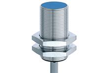 Contrinex Inductive Sensor, M18 Housing, 8mm Operating Distance, Embeddable, PNP, NO, 2m 3-wire PVC Cable, 35mm Housing Length