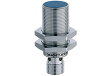 Contrinex Inductive Sensor, M18 Housing, 8mm Operating Distance, Embeddable, NPN, NO, 4-pin M12 Connector, 48.5mm Housing Length