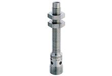 Contrinex Inductive Sensor, M8 Fully Stainless Steel, 6mm Operating Distance, Non-embeddable, PNP, NO, 4-pin M12 Connector, 66mm Housing Length
