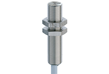 Contrinex Inductive Sensor, M12 Fully Stainless Steel, 3mm Operating Distance, Embeddable, PNP, NC, 2m 3-wire PUR Cable, 50mm Housing Length