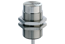 Contrinex Inductive Sensor, M30 Fully Stainless Steel, 40mm Operating Distance, Non-embeddable, PNP, NC, 2m 3-wire PUR Cable, 60mm Housing Length
