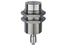 Contrinex Inductive Sensor, M30 Fully Stainless Steel, 40mm Operating Distance, Non-embeddable, PNP, NO, 2m 3-wire TPE Cable, 70.2mm Housing Length