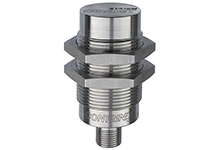 Contrinex Inductive Sensor, M30 Fully Stainless Steel, 40mm Operating Distance, Non-embeddable, PNP, NO, 4-pin M12 Connector, 73.5mm Housing Length