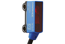Contrinex Photoelectric Sensor, C12 (13.5 x 21.8mm) Housing, Through-Beam (Emitter), 2m 3-wire PVC Cable