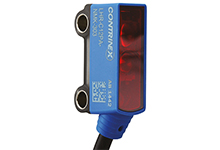 Contrinex Photoelectric Sensor, C12 (13.5 x 21.8mm) Housing, Background Suppression, 1 - 36mm Operating Distance, PNP, Light-ON, 2m 3-wire PVC Cable