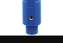 Contrinex Photoelectric Sensor, M18 Plastic Housing, Through-Beam (Emitter), 4-pin M12 Connector, 37mm Housing Length