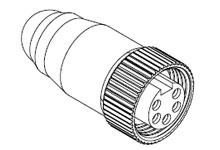 Mini-Change Terminator 5 Pole, DeviceNet with LEDs