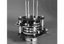 Aero-Motive Silver Self-Contained Slip Ring, 5A, 16 AWG, 8 Conductors, Bore Size 22.23mm (.875") Diameter