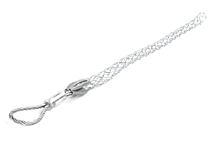 Light Duty Wire Mesh Pulling Grip, Single Weave, Flexible Rope Eye, Medium Mesh Length 0.559m (22.00"), Approximate Break Strength 3401.94kg  (7500 lbs)