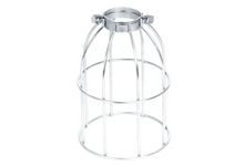 Incandescant Stringlight Construction Guard 1-3/4 Neck Zinc Plated, Short, Narrow Profile