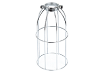 Incandescant Stringlight Construction Guard 1-3/4 Neck Zinc Plated, Long, Narrow Profile