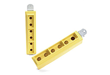 Super-Safeway Three Push Button Pendant Enclosure, 22.00mm (.866") Opening