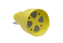 Super-Safeway Pendant Quad-Tap, (4) Lighted NEMA 5-15 Single Outlets