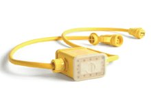 Super-Safeway Multiple Outlet Box, Extended Depth, (1) NEMA 5-20 GFCI Receptacles with Flip Lid, Open Neutral Relay, 1.83m (6.0') Cord Length,  12/3 SOOW Cord, 5-20 Plug