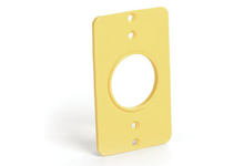Super-Safeway Multiple Outlet Coverplate, Single Straight-Blade