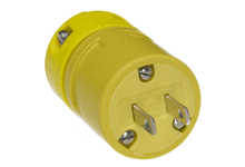 Super-Safeway Plug, 2 Pole/2 Wire, NEMA 1-15, 125V