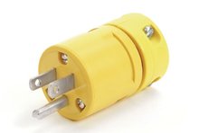 Super-Safeway Plug, 2 Pole/3 Wire, NEMA 5-15, 125V