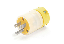 Super-Safeway Hospital Duty Plug, 2 Pole/3 Wire, NEMA 5-15, 125V