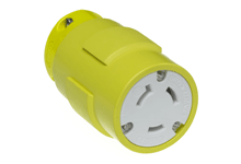 Super-Safeway Connector with Locking Blade, 2 Pole/3 Wire, NEMA L7-30, 277V