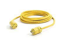 Super-Safeway Cordset 14 Gauge SOOW, 2 Pole/3 Wire, Cordset Length 30.48m (100.0'), NEMA 5-15, 125V