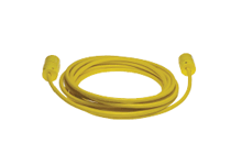 Super-Safeway Cordset 16 Gauge SOOW, 2 Pole/3 Wire, Cordset Length 15.24m (50.0'), NEMA L5-15, 125V