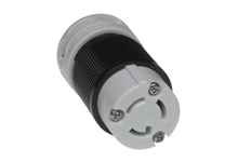 Safeway Connector, 2 Pole/3 Wire, NEMA L5-15, 125V