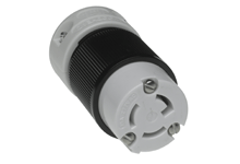 Safeway Connector with Locking Blade, 2 Pole/3 Wire, NEMA L7-15, 277V