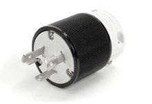 Safeway Plug with Locking Blade, 4 Pole/4 Wire, Non-NEMA, 208V