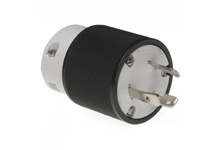 Safeway Plug with Locking Blade, 2 Pole/3 Wire, NEMA L5-30, 125V
