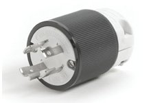 Safeway Plug with Locking Blade, 3 Pole/4 Wire, NEMA L16-30, 3ø 480V