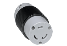 Safeway Connector with Locking Blade, 2 Pole/3 Wire, NEMA L6-30, 250V