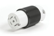 Safeway Connector with Locking Blade, 4 Pole/5 Wire, NEMA L22-30, 3ø 480V