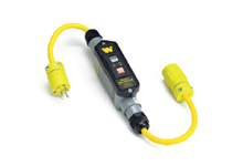 Super-Safeway In-Line Industrial GFCI, Portable, Single Phase, Automatic  Reset, NEMA 5-20, 20A, 120V, 1.83m (6.0') Cord Length