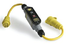 Super-Safeway In-Line Industrial GFCI, Portable, Single Phase, Manual Reset, NEMA 5-20, 20A, 120V, 1.83m (6.0') Cord Length